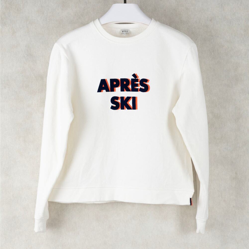 KULE White Après Ski Sweatshirt